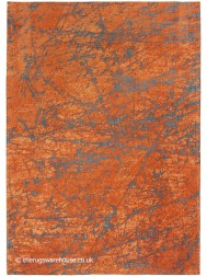 Nebula Orange Rug - Thumbnail - 7