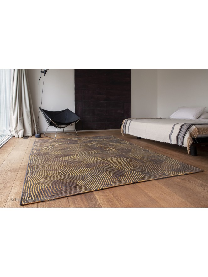 Black Gold Rug - 2