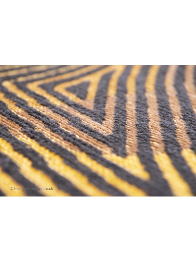 Black Gold Rug - 7