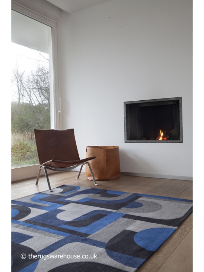 Weimar Blue Rug - 2