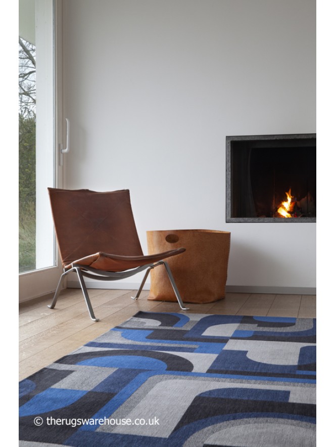 Weimar Blue Rug - 3