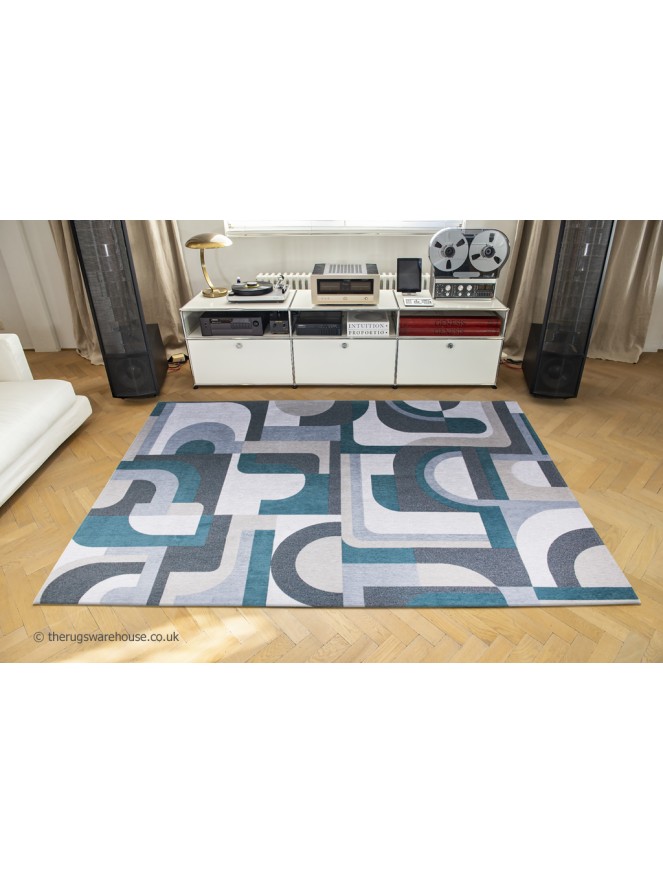 Morris Green Rug - 2