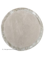 Bogota Silver Moss Circle Rug - Thumbnail - 8