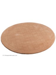 Sacramento Beige Circle Rug - Thumbnail - 7