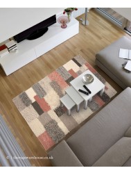 City United Pink Mix Rug - Thumbnail - 2