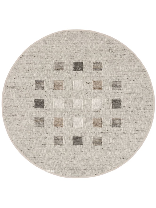 Babati Grey Mix Circle Rug - 5