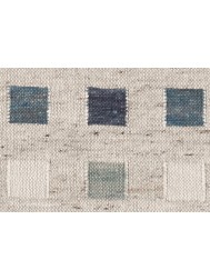 Babati Blue Mix Circle Rug - Thumbnail - 4