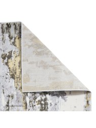 Apollo Abstract Grey Gold Rug - Thumbnail - 9