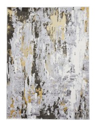 Apollo Abstract Grey Gold Rug - Thumbnail - 10