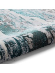 Apollo Abstract Grey Green Rug - Thumbnail - 5