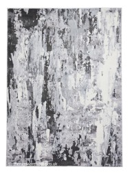 Apollo Abstract Grey Rug - Thumbnail - 10