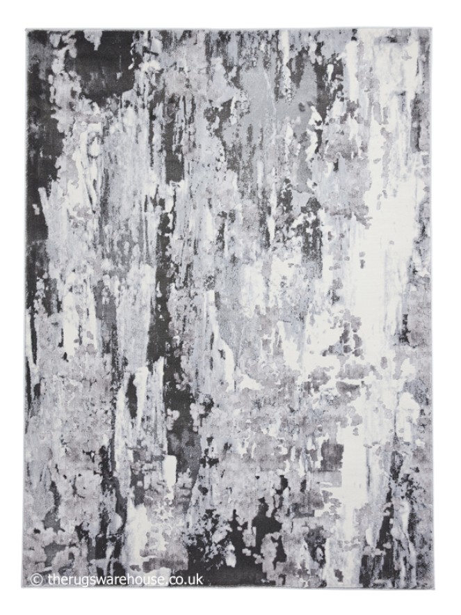 Apollo Abstract Grey Rug - 10