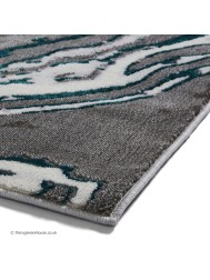 Apollo Marble Grey Green Rug - Thumbnail - 6