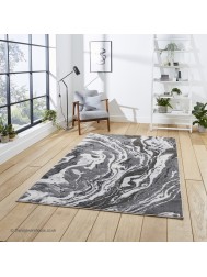 Apollo Marble Grey Rug - Thumbnail - 2