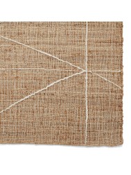 Bazaar Jute Line Rug - Thumbnail - 5