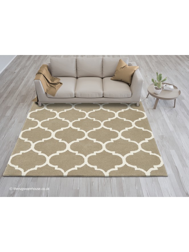 Albany Ogee Camel Rug - 2