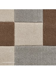 Brooklyn Blocks Beige Grey Rug - Thumbnail - 6