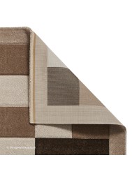 Brooklyn Blocks Beige Rug - Thumbnail - 4