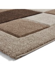 Brooklyn Blocks Beige Rug - Thumbnail - 7