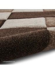 Brooklyn Blocks Beige Rug - Thumbnail - 9