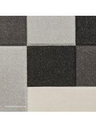 Brooklyn Blocks Black Grey Rug - Thumbnail - 6