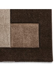 Brooklyn Blocks Brown Beige Rug - Thumbnail - 5