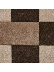 Brooklyn Blocks Brown Beige Rug - Thumbnail - 6