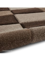 Brooklyn Blocks Brown Beige Rug - Thumbnail - 9