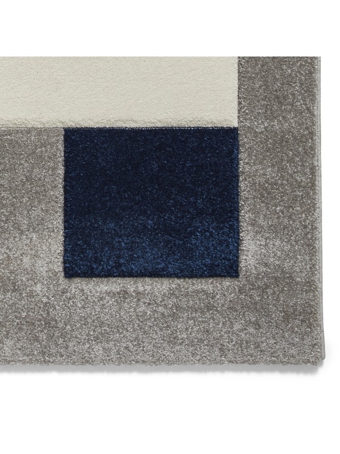 Brooklyn Blocks Grey Navy Rug - 5