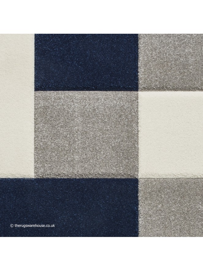 Brooklyn Blocks Grey Navy Rug - 6