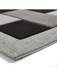 Brooklyn Blocks Grey Rug - Thumbnail - 7