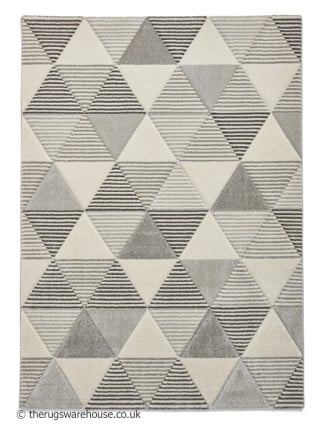 Brooklyn Triangles Grey Beige