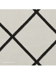 Brooklyn Diamond Cream Black Rug - Thumbnail - 6