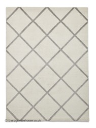 Brooklyn Diamond Cream Grey Rug - Thumbnail - 10