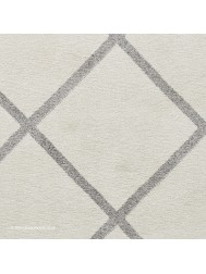 Brooklyn Diamond Cream Grey Rug - Thumbnail - 6