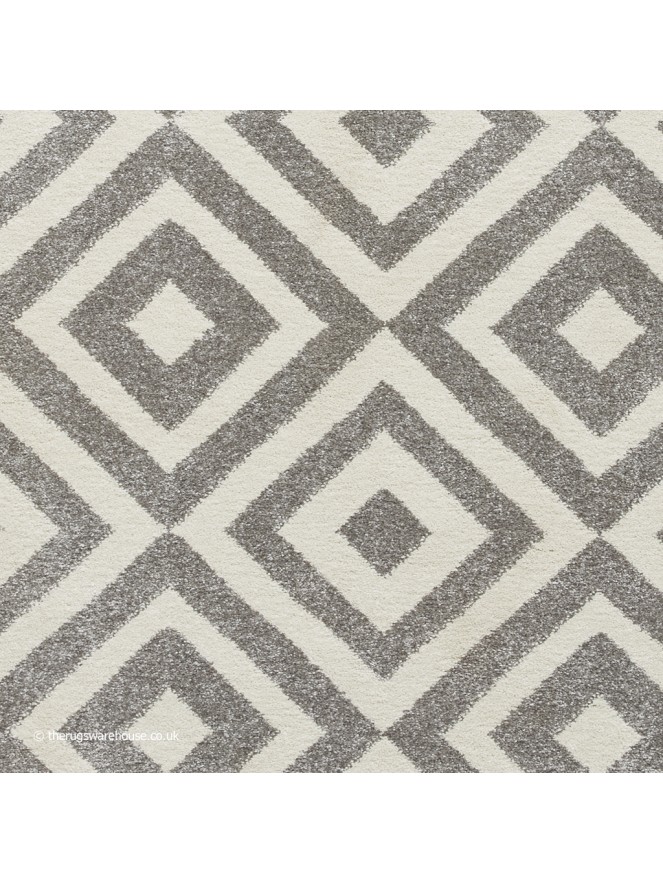 Brooklyn Geo Grey White Rug - 6