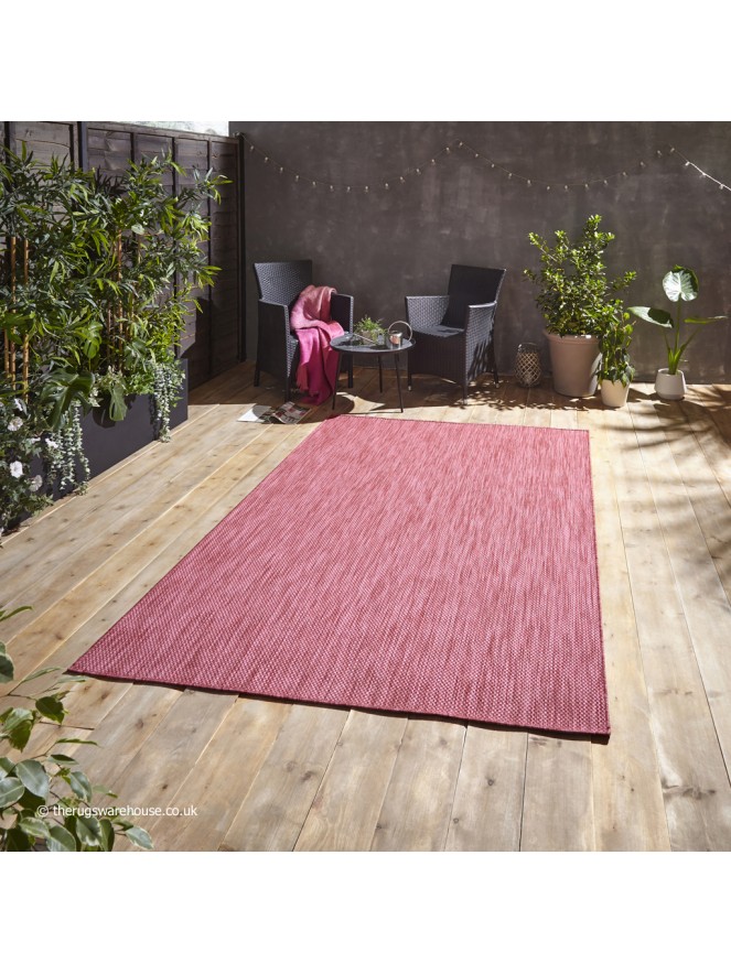 Pop Outdoors Red Rug - 2