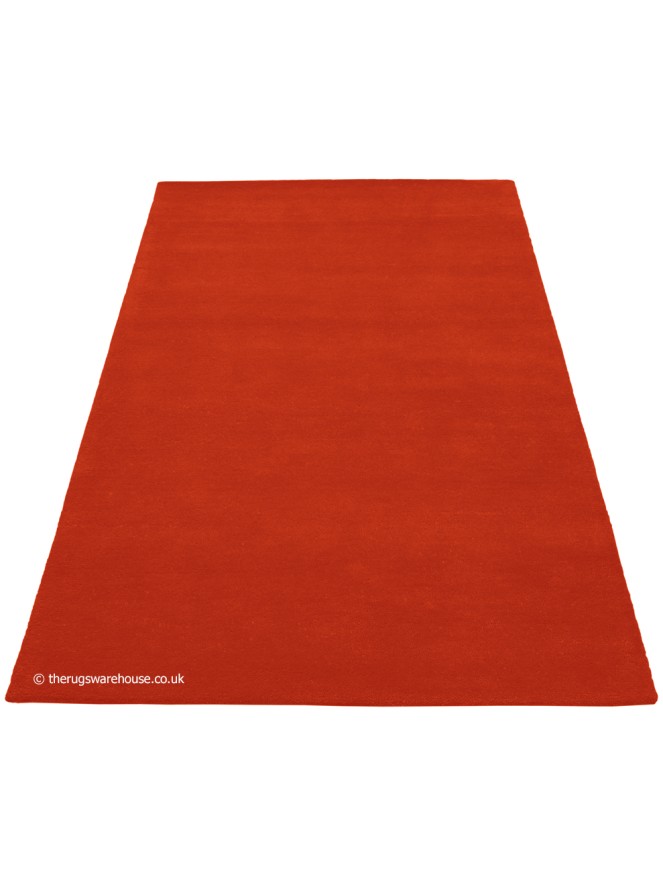 Home Comfort Burnt Orange Rug - 6