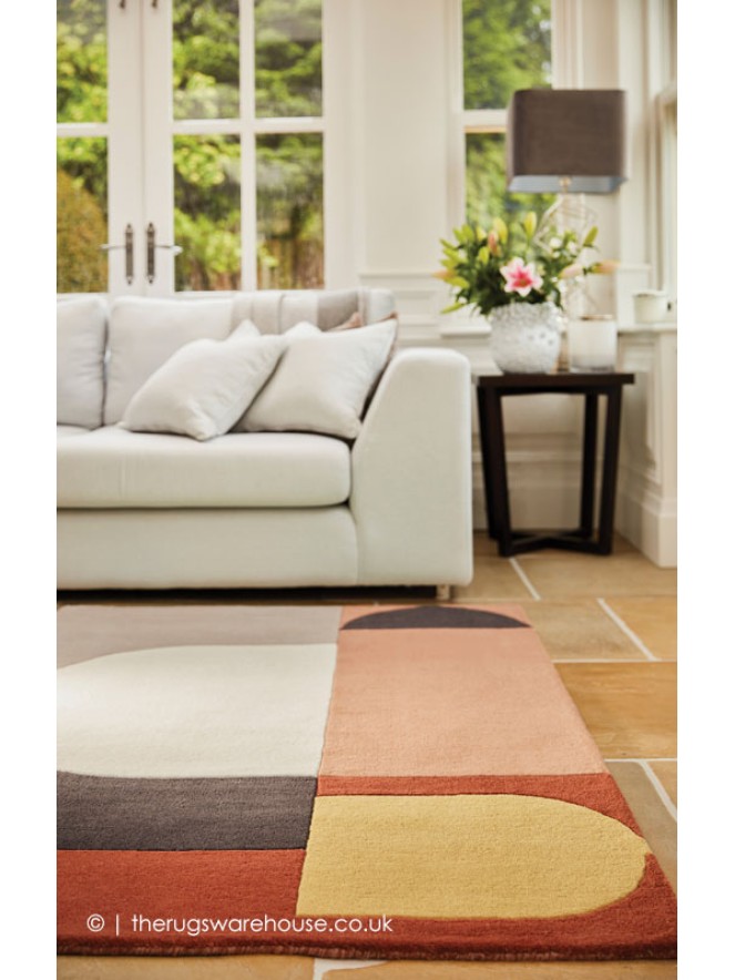 Bauhaus Graphic 2 Euphoria Rug - 3