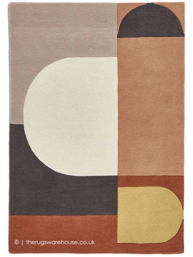 Bauhaus Graphic 2 Euphoria Rug - 6