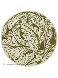 Heritage Evermore Moss Round Rug - Thumbnail - 6
