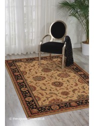 Patina Ivory Black Rug - Thumbnail - 2