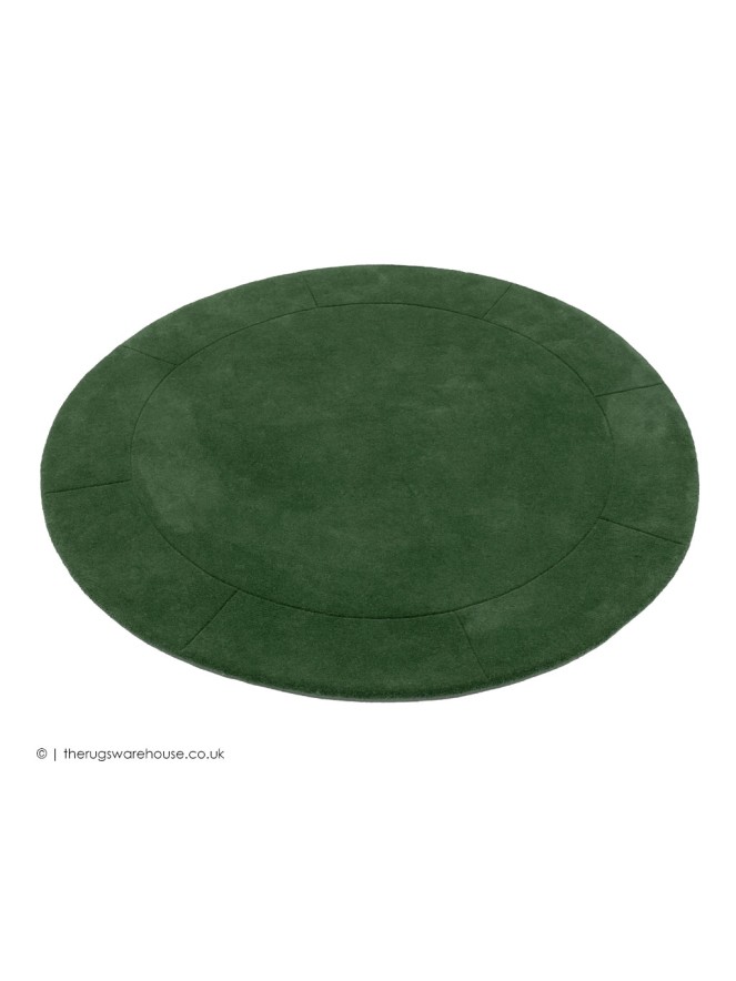 Bern Green Circle Rug - 7