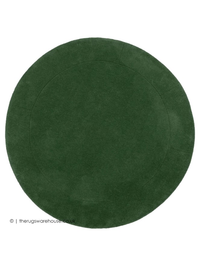 Bern Green Circle Rug - 8