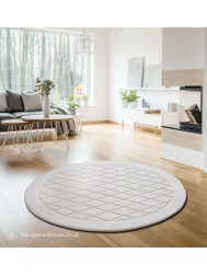 Copenhagen Cream Circle Rug - Thumbnail - 2