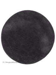 Helsinki Charcoal Circle Rug - Thumbnail - 8