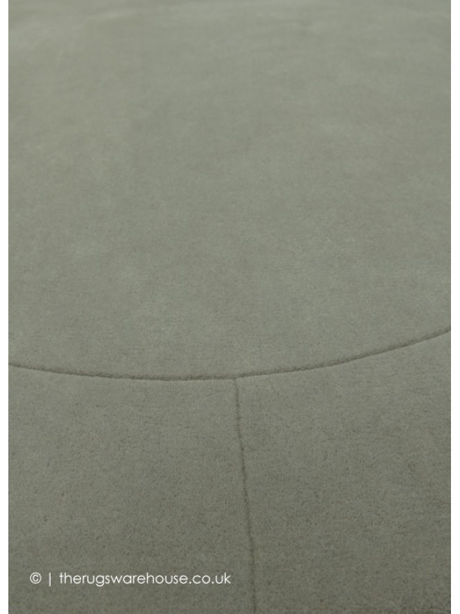 Helsinki Silver Green Circle Rug - 5