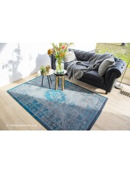 Grey Turquoise Rug - Thumbnail - 2