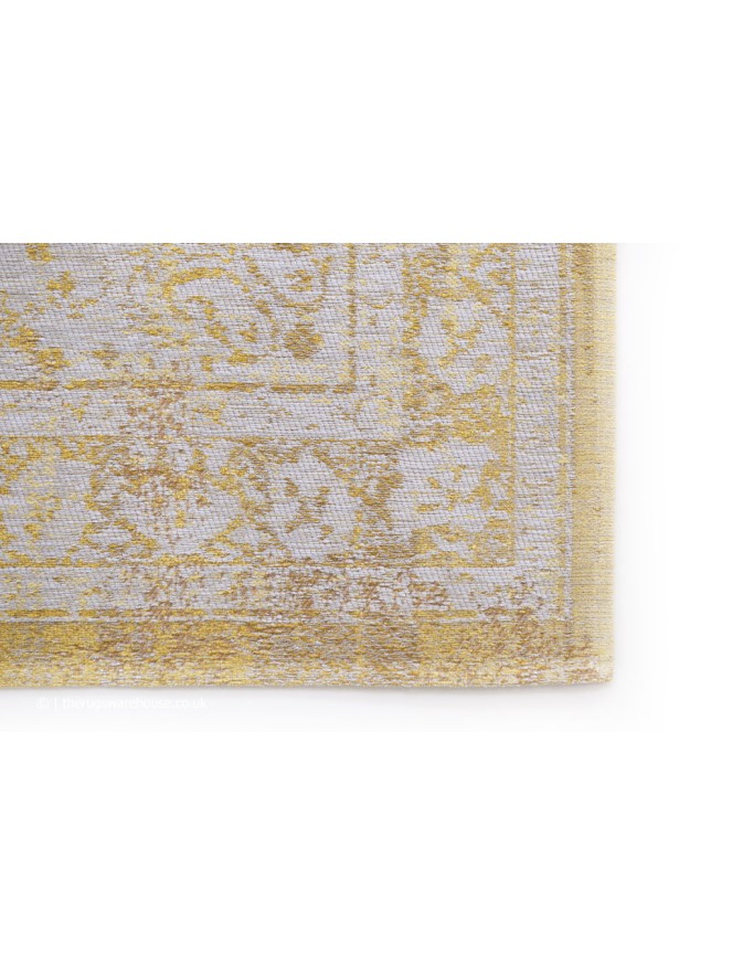 Grey Yellow Rug - 7