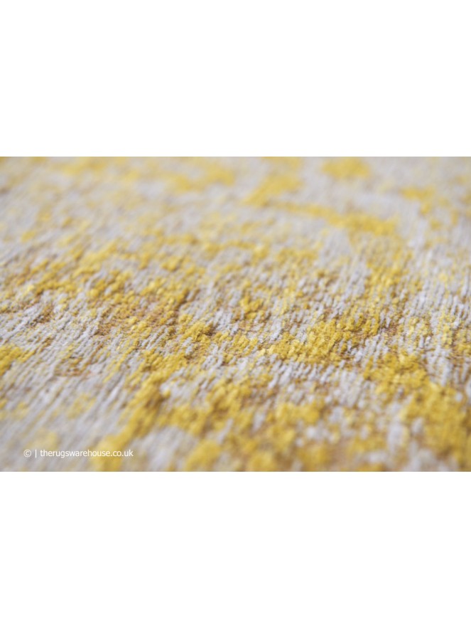 Grey Yellow Rug - 8